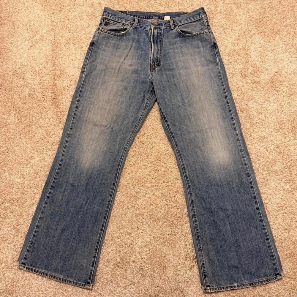 Y2K Abercrombie & Fitch 1892 Premium Denim‎ Jeans | Blue | 34x32